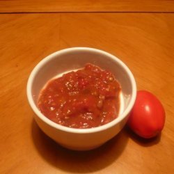 Roasted Roma Tomato Salsa recipe