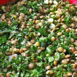 Mediterranean Lentil Salad recipe