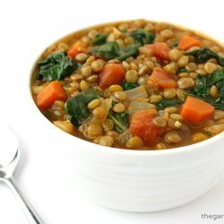 Spinach Lentil Soup recipe