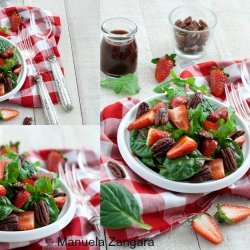 Strawberry Vinaigrette Salad recipe