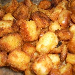 Succulent Homemade Croutons recipe