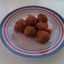 Meatballs With Rolled Oats recipe