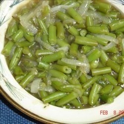 Green Beans and Onions recipe