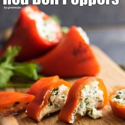 Stuffed Red Bell Peppers recipe