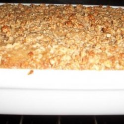 Crunchy Caramel Apple Cake recipe