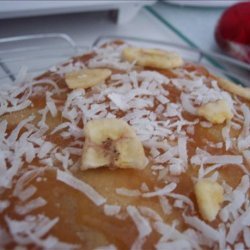 Low-fat Tropical Banana Cake recipe
