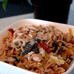 Artichoke, Sun-Dried Tomato & Fusilli recipe