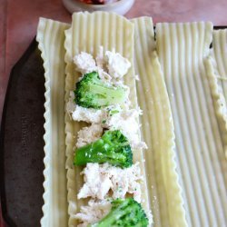 Broccoli Chicken Alfredo recipe