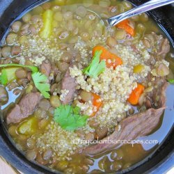 Beef Lentil Soup recipe