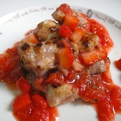 Strawberry Pork Chops recipe
