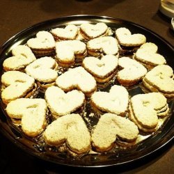 Mini Linzer Cookies from Barefoot Conessa (Ina Garten) recipe