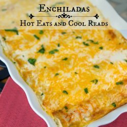 Three Cheese Chicken Enchiladas recipe