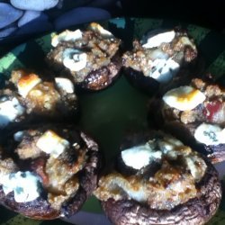 Blue Cheese Stuffed Mushrooms recipe