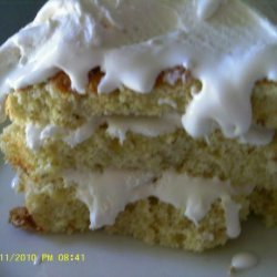 Banana Cream Chiffon Cake With Whipped Cream Filling recipe