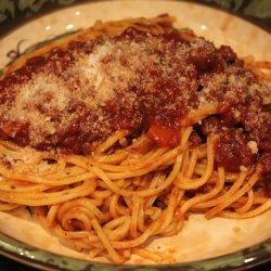 Spaghetti With Bolognese Sauce recipe