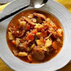 Sausage and Cabbage Soup recipe