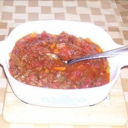 Chunky Pasta Sauce Slow Cooker Style recipe