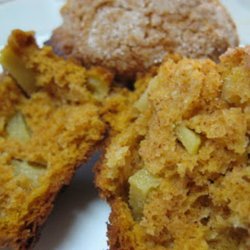Pumpkin Apple Streusel Muffins recipe