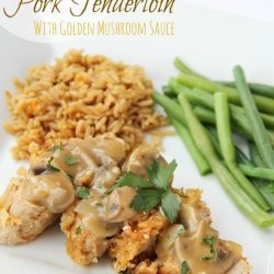 Pork Tenderloin With Mushroom Sauce recipe