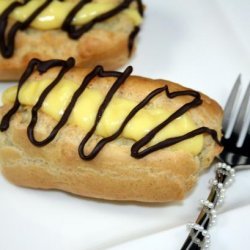 Gluten Free Eclairs With Crème Patisserie and Chocolate G recipe