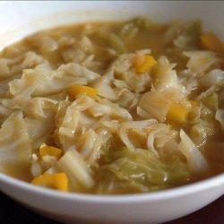 Sweet and Tangy Cabbage Soup recipe