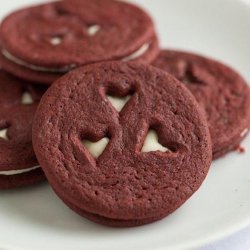 Red Velvet Sandwich Cookies recipe