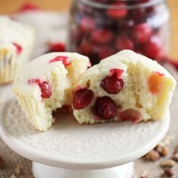 Cream Cheese Cranberry Muffins recipe