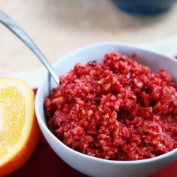 Cranberry-Orange Relish recipe