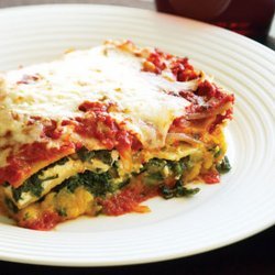 Whole-Wheat Lasagna with Butternut Squash and Kale recipe