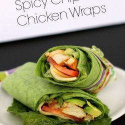 Chipotle Chicken Wraps recipe