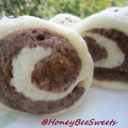 Chocolate Swirled Mantou recipe
