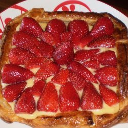 Strawberry Flan recipe