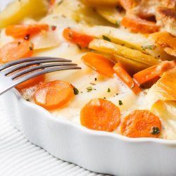 Scalloped Potatoes and Carrots recipe