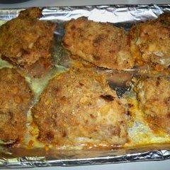 Unfried Chicken Thighs recipe