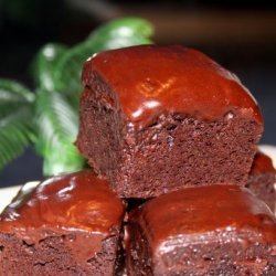 Dutch Cocoa & Pumpkin Brownies (Cake-Like) recipe