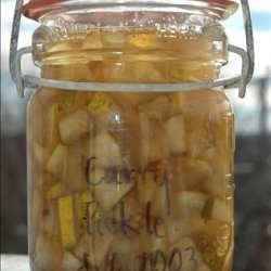 Maxine's Curry Pickle (A Sweet Pickle) recipe