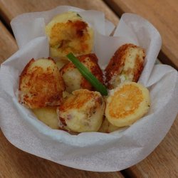 Cheesy Potato Puffs recipe