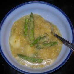 Rho's Asparagus, Leek & Potato Soup recipe