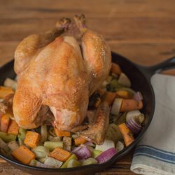 Herb Roasted Chicken and Vegetables recipe