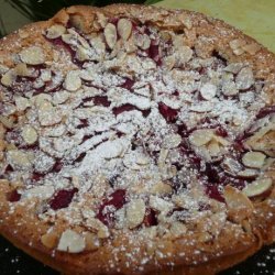 Almond Brown Butter Cake With Plums recipe