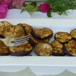 Eggplant Medallions - Roasted recipe