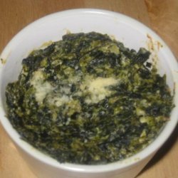 Relishing Creamed Spinach recipe