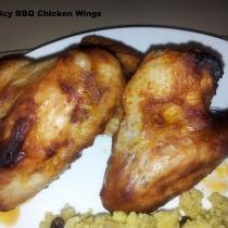 Spicy BBQ Chicken Wings recipe