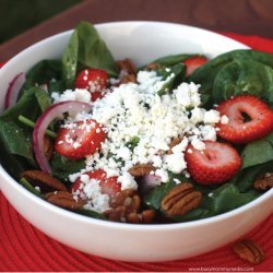 Spinach Salad With Strawberries recipe