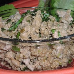 Thai-Style Ground Turkey With Chiles and Basil recipe