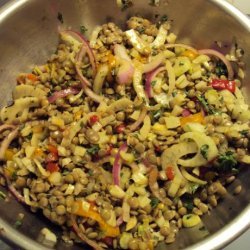 Lentil and Fennel Salad recipe