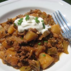 Mexican Beef Fricassee recipe