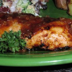 Grilled Chicken With Cherry Sauce recipe