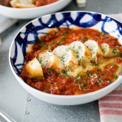 Calamari with Tomato Sauce recipe