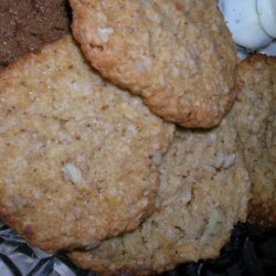 Coconut Oatmeal Refrigerator Cookies recipe